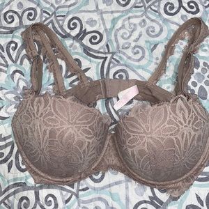 PINK Bra | Lace/padded | Tan | 36D